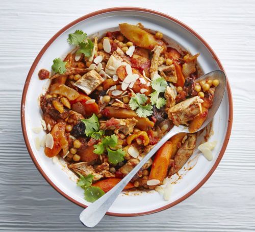 Fruity Turkey Tagine Christmas Leftovers