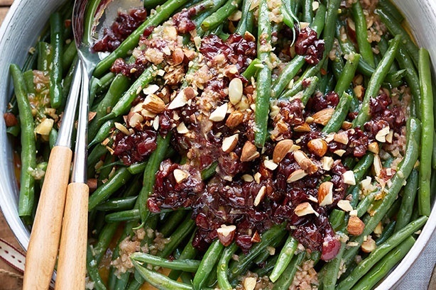 Green Beans with Cherry Vinaigrette