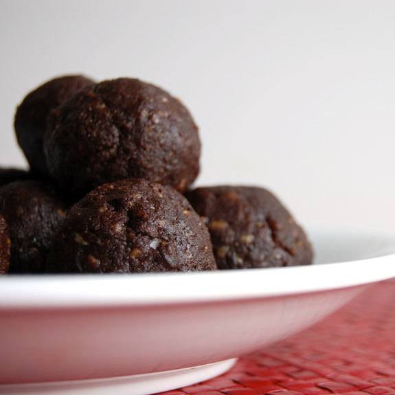 Grain Free Raw Brownie Bites